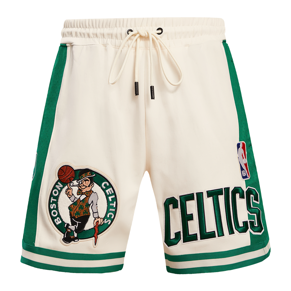 NBA BOSTON CELTICS RETRO CLASSIC MEN'S 2.0 SHORT (EGGSHELL/ KELLY GREEN)