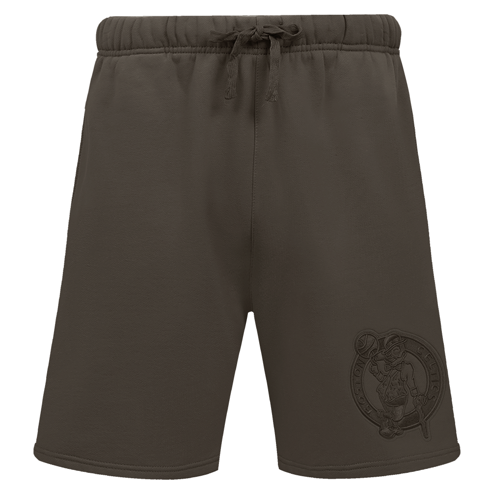 NBA BOSTON CELTICS NEUTRAL MEN'S SHORT (DARK TAUPE)