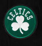 NBA BOSTON CELTICS SCRIPT TAIL MEN'S RIB FLEECE SWEATPANT (BLACK)