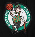 NBA BOSTON CELTICS SCRIPT TAIL MEN'S RIB FLEECE SWEATPANT (BLACK)