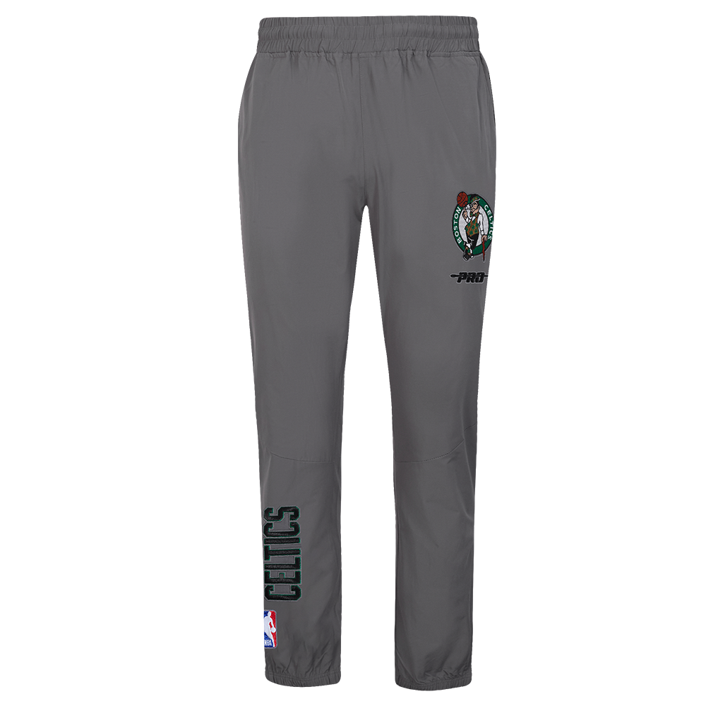 NBA BOSTON CELTICS CLASSIC WIND SUIT MEN'S WOVEN PANT (GRAY)
