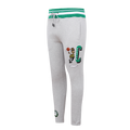 NBA BOSTON CELTICS MASHUP MEN'S RIB SWEATPANT (HEATHER GREY/GREEN)