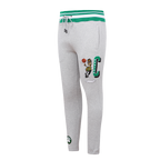 NBA BOSTON CELTICS MASHUP MEN'S RIB SWEATPANT (HEATHER GREY/GREEN)