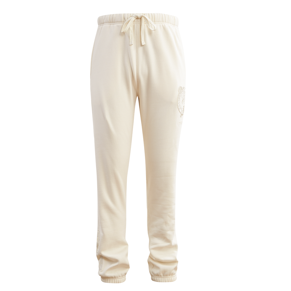 NBA BOSTON CELTICS NEUTRAL FLEECE SWEATPANT (EGGSHELL)