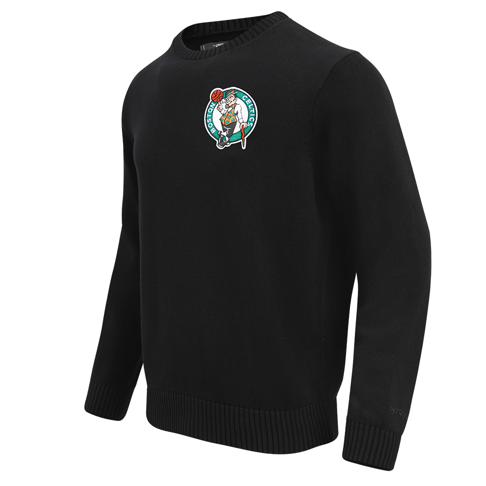 NBA BOSTON CELTICS KNIT BOX SET CREWNECK SWEATER (BLACK)
