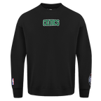 NBA BOSTON CELTICS WINGSPAN CHANDAIL À COL ROND À ÉPAULES TOMBANTES POUR HOMME (NOIR)