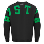NBA BOSTON CELTICS WINGSPAN CHANDAIL À COL ROND À ÉPAULES TOMBANTES POUR HOMME (NOIR)