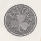 NBA BOSTON CELTICS REVERSE FRENCH TERRY CHANDAIL À COL ROND EN MOLLETON À ÉPAULES TOMBANTES POUR HOMME (COQUILLE D'ŒUF)