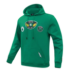 NBA BOSTON CELTICS BORN FOR SPORT MEN'S FLC PO HOODIE (KELLY GREEN)