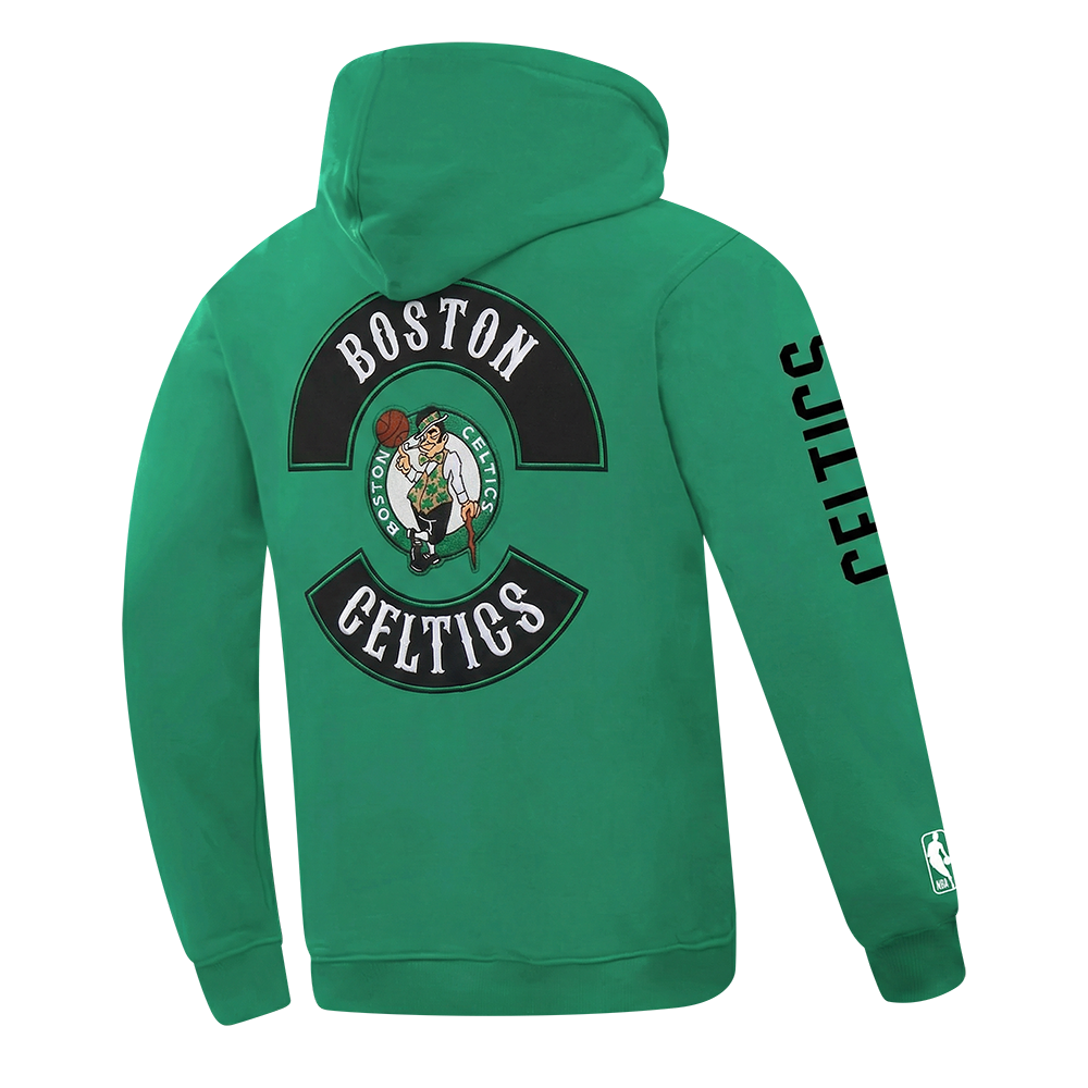 NBA BOSTON CELTICS BORN FOR SPORT MEN'S FLC PO HOODIE (KELLY GREEN)