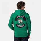 NBA BOSTON CELTICS BORN FOR SPORT MEN'S FLC PO HOODIE (KELLY GREEN)