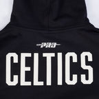 NBA BOSTON CELTICS MODERN ORIGINALS MEN'S FLC PO HOODIE (BLACK)