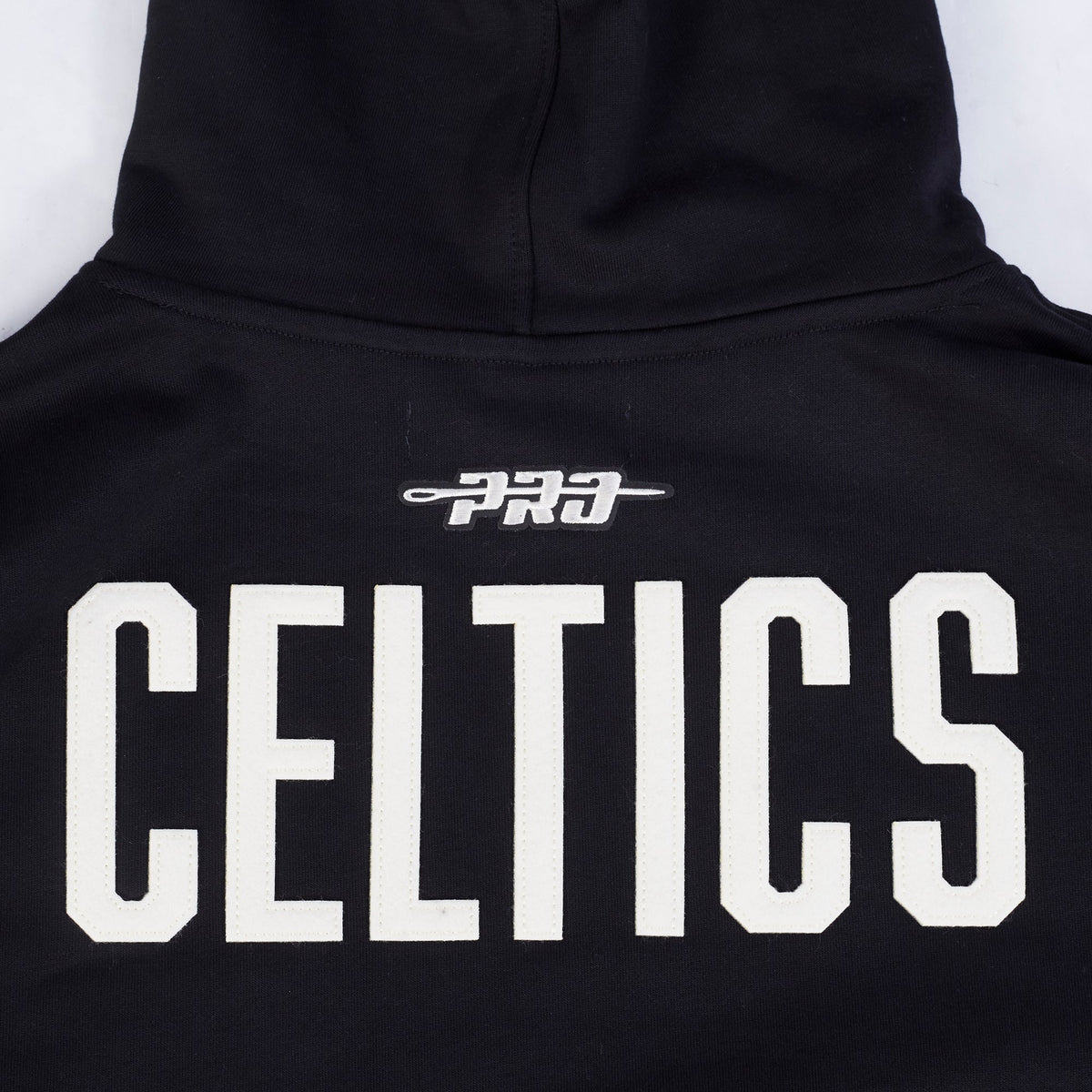 NBA BOSTON CELTICS MODERN ORIGINALS MEN'S FLC PO HOODIE (BLACK)