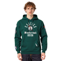 NBA BOSTON CELTICS MODERN ORIGINALS MEN'S FLC PO HOODIE (FOREST GREEN)