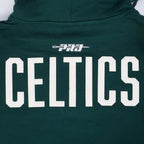 NBA BOSTON CELTICS MODERN ORIGINALS MEN'S FLC PO HOODIE (FOREST GREEN)