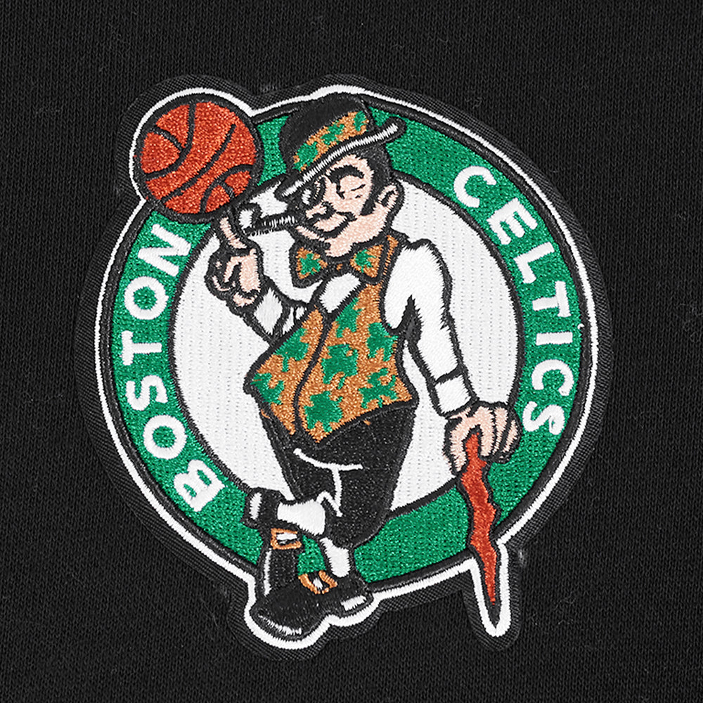 NBA BOSTON CELTICS CLASSIC ICON MEN'S SWEATSHIRT (BLACK)