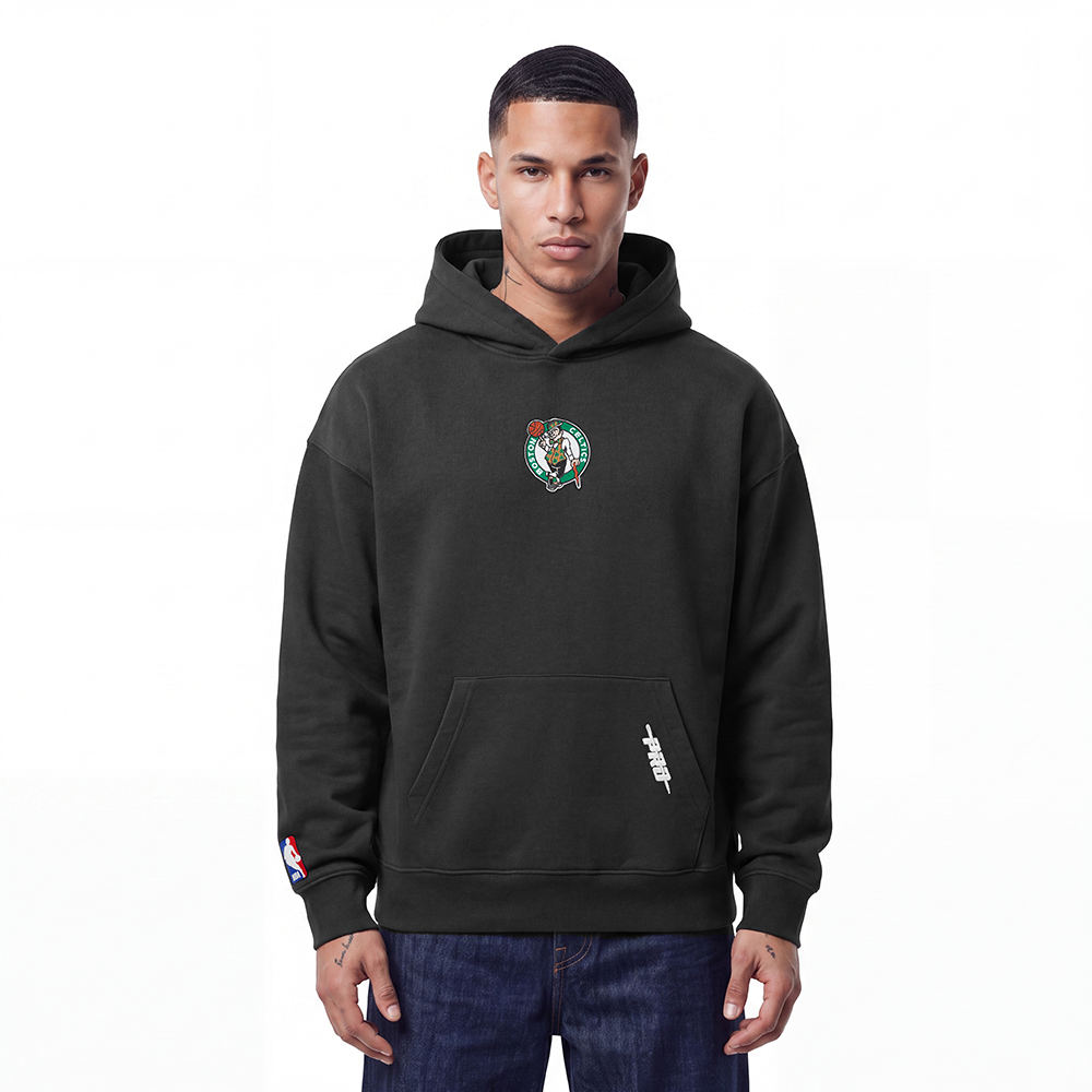 NBA BOSTON CELTICS CLASSIC ICON MEN'S SWEATSHIRT (BLACK)
