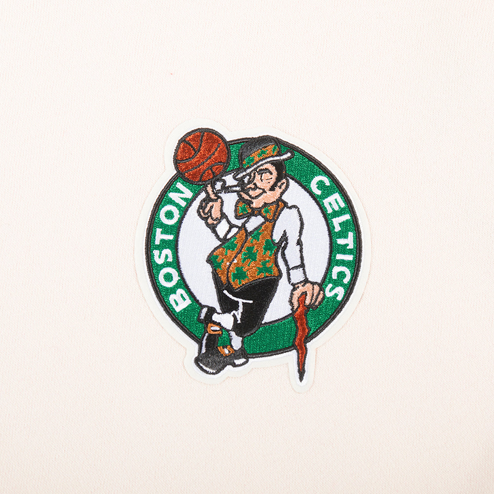 NBA BOSTON CELTICS CLASSIC ICON MEN'S SWEATSHIRT (EGGSHELL)