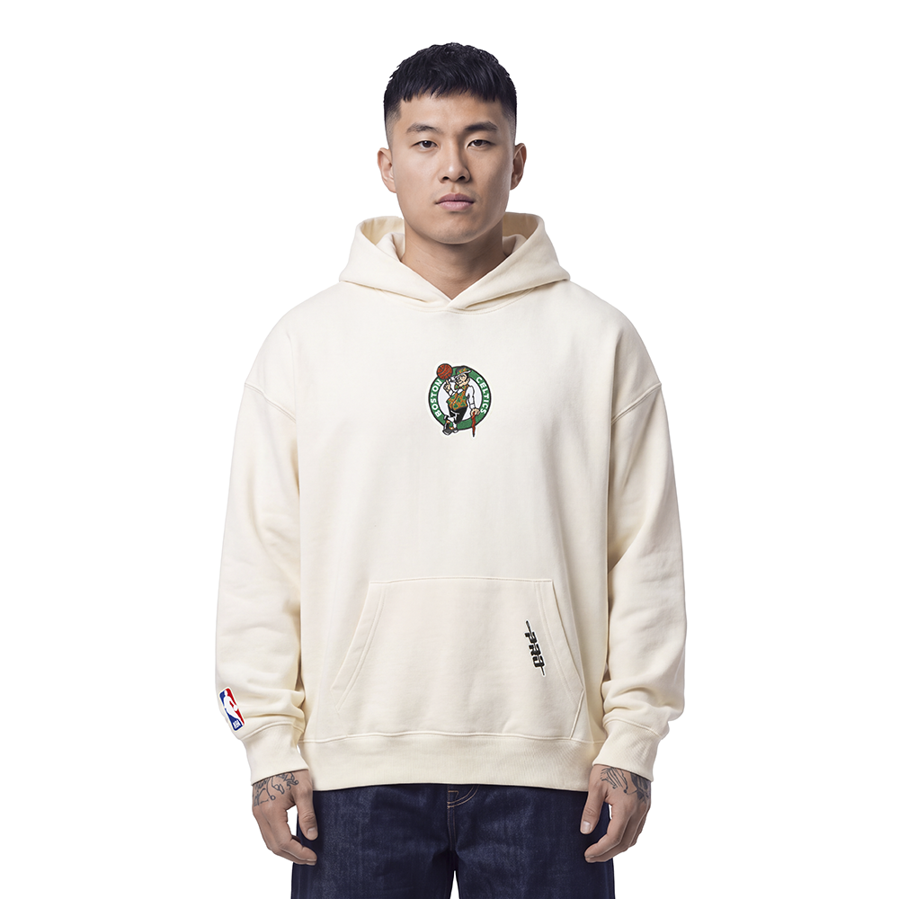 NBA BOSTON CELTICS CLASSIC ICON MEN'S SWEATSHIRT (EGGSHELL)