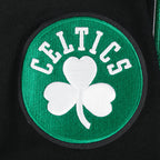 NBA BOSTON CELTICS CITY ARCH MEN'S FLC PO HOODIE (BLACK)