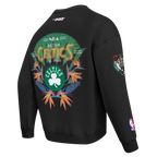 NBA BOSTON CELTICS PARADISE CHANDAIL OUATÉ À COL ROND POUR HOMME (NOIR)