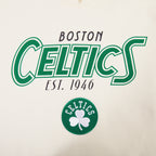 NBA BOSTON CELTICS PARADISE MEN'S PULL OVER HOODIE (EGGSHELL)