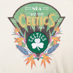 NBA BOSTON CELTICS PARADISE MEN'S PULL OVER HOODIE (EGGSHELL)