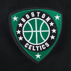 NBA BOSTON CELTICS LETTERMAN MEN'S PULL OVER HOODIE (BLACK)