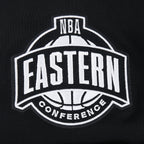 NBA BOSTON CELTICS LETTERMAN MEN'S PULL OVER HOODIE (BLACK)