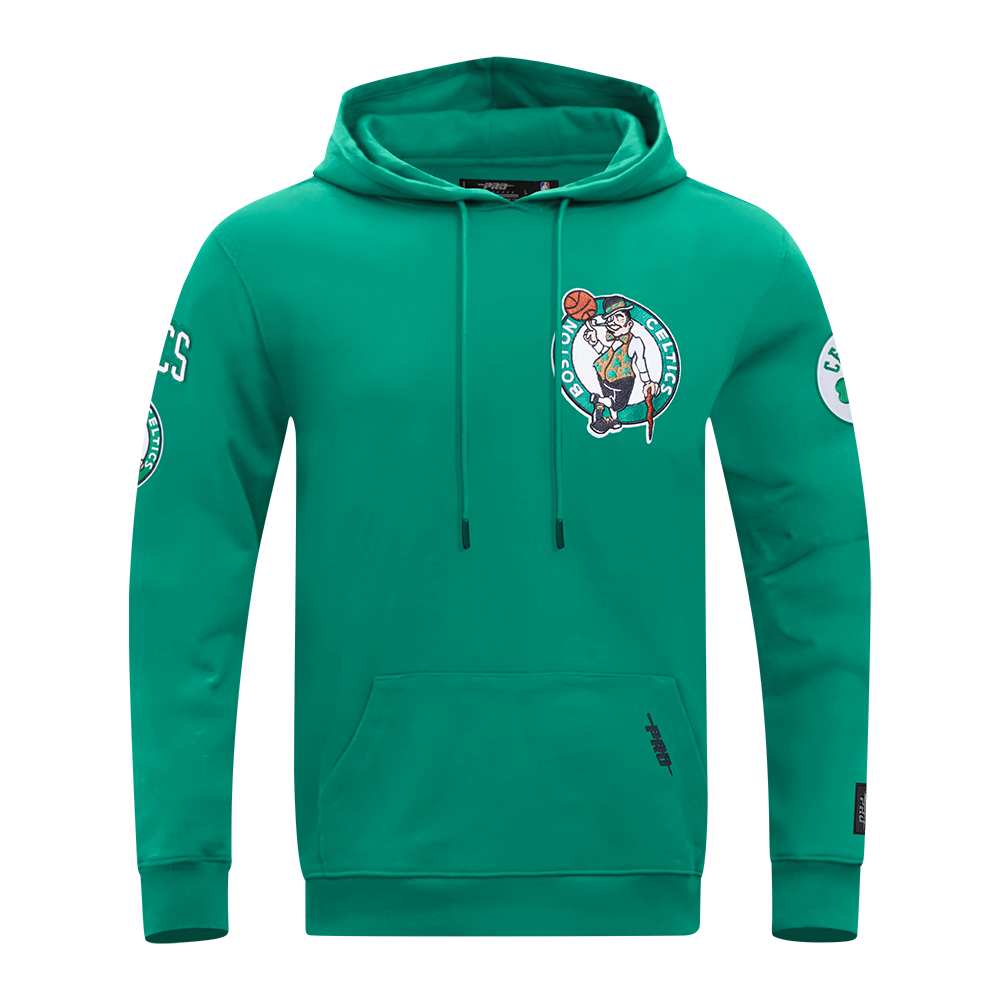 NBA BOSTON CELTICS CLASSIC CHENILLE CHANDAIL À CAPUCHON POUR HOMME (VERT)