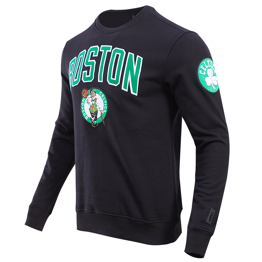 NBA BOSTON CELTICS CLASSIC MEN'S CREWNECK (BLACK)