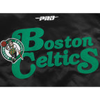 NBA BOSTON CELTICS SOUVENIR BLOUSON EN SATIN POUR HOMME (NOIR)