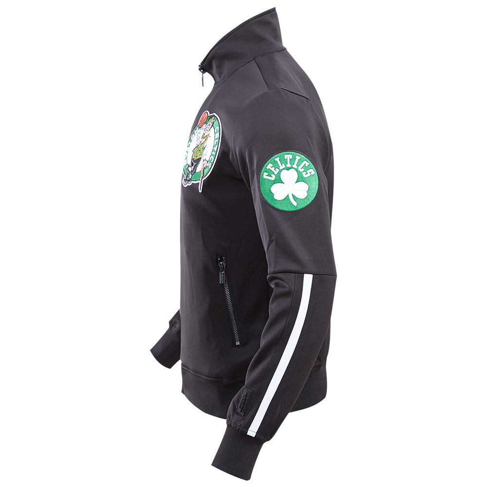 NBA BOSTON CELTICS CLASSIC MEN'S TRACK JACKET (BLACK)