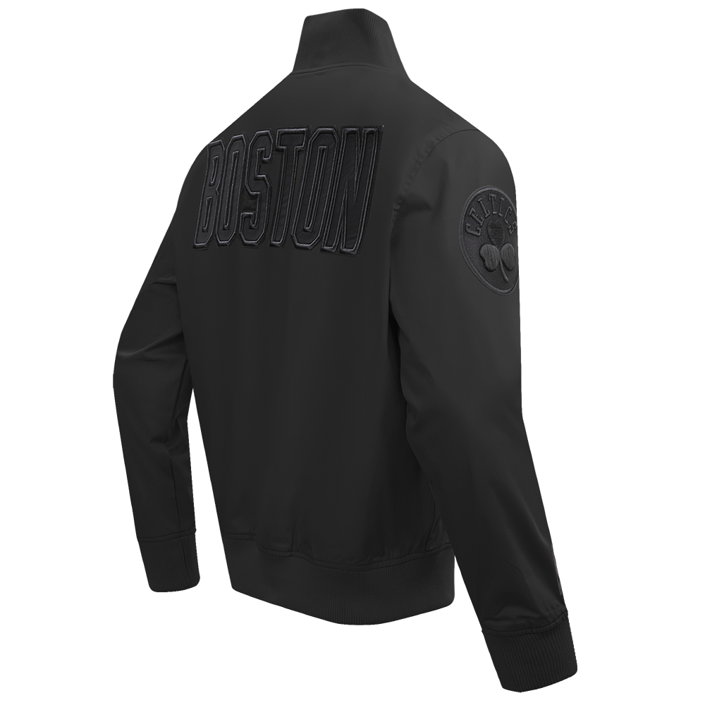 NBA BOSTON CELTICS NEUTRAL BLOUSON EN SERGÉ POUR HOMME (NOIR)