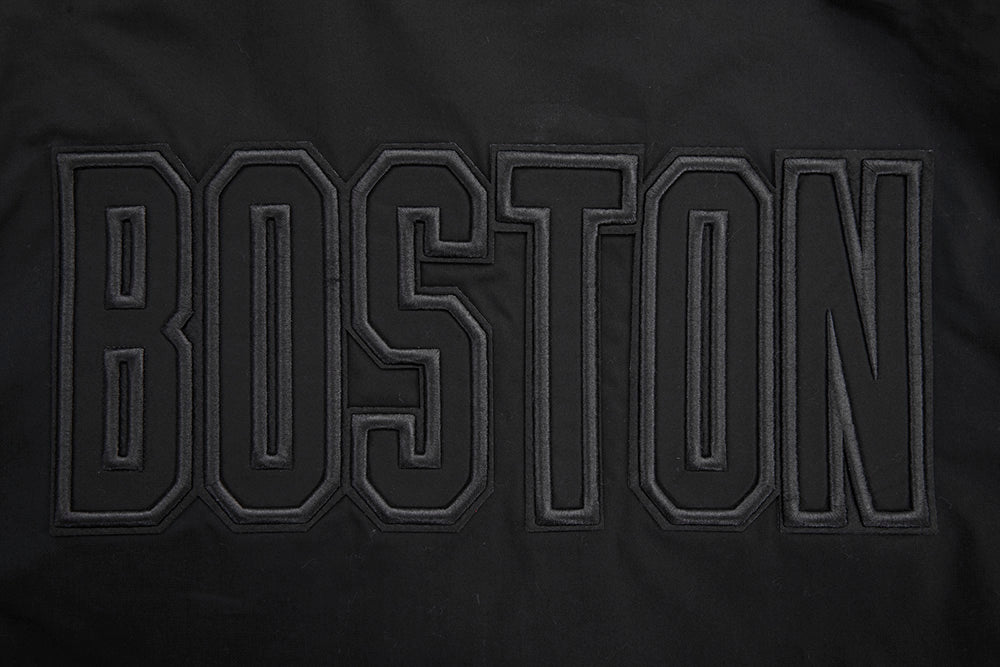 NBA BOSTON CELTICS NEUTRAL BLOUSON EN SERGÉ POUR HOMME (NOIR)
