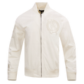 NBA BOSTON CELTICS NEUTRAL MEN'S  TWILL JACKET (EGGSHELL)