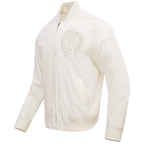 NBA BOSTON CELTICS NEUTRAL MEN'S  TWILL JACKET (EGGSHELL)