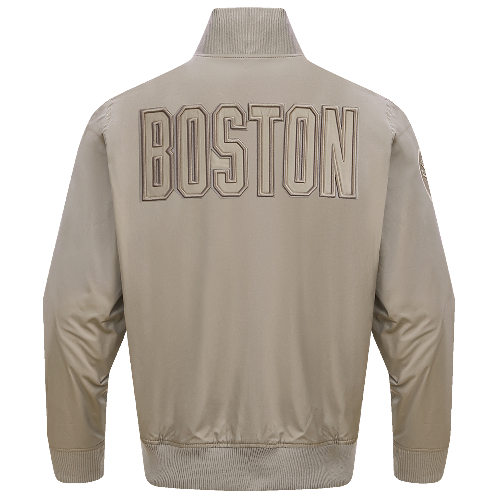 NBA BOSTON CELTICS NEUTRAL BLOUSON EN SERGÉ POUR HOMME (TAUPE)