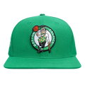 NBA BOSTON CELTICS SCRIPT TAIL CASQUETTE SNAPBACK EN LAINE (VERT KELLY)
