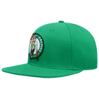 NBA BOSTON CELTICS SCRIPT TAIL CASQUETTE SNAPBACK EN LAINE (VERT KELLY)