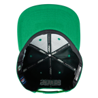 NBA BOSTON CELTICS SCRIPT TAIL CASQUETTE SNAPBACK EN LAINE (VERT KELLY)