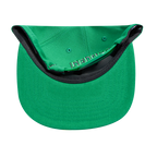 NBA BOSTON CELTICS SCRIPT TAIL CASQUETTE SNAPBACK EN LAINE (VERT KELLY)