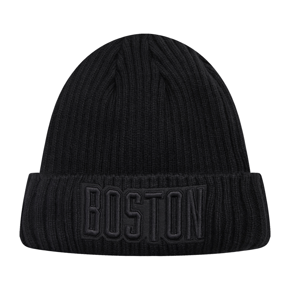 NBA BOSTON CELTICS NEUTRAL BEANIE (BLACK)