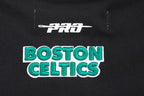 NBA BOSTON CELTICS SCRIPT TAIL WOMEN'S BOYFRIEND TEE (BLACK)
