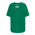 NBA BOSTON CELTICS SCRIPT TAIL T-SHIRT DE COUPE BOYFRIEND POUR FEMME (VERT KELLY)