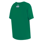 NBA BOSTON CELTICS SCRIPT TAIL T-SHIRT DE COUPE BOYFRIEND POUR FEMME (VERT KELLY)
