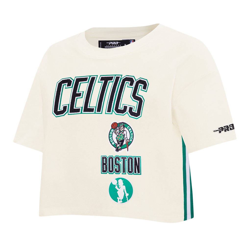 NBA BOSTON CELTICS RETRO CLASSICS WOMEN'S SHIRT (EGGSHELL)