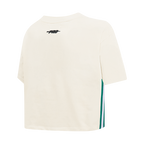 NBA BOSTON CELTICS RETRO CLASSICS WOMEN'S SHIRT (EGGSHELL)
