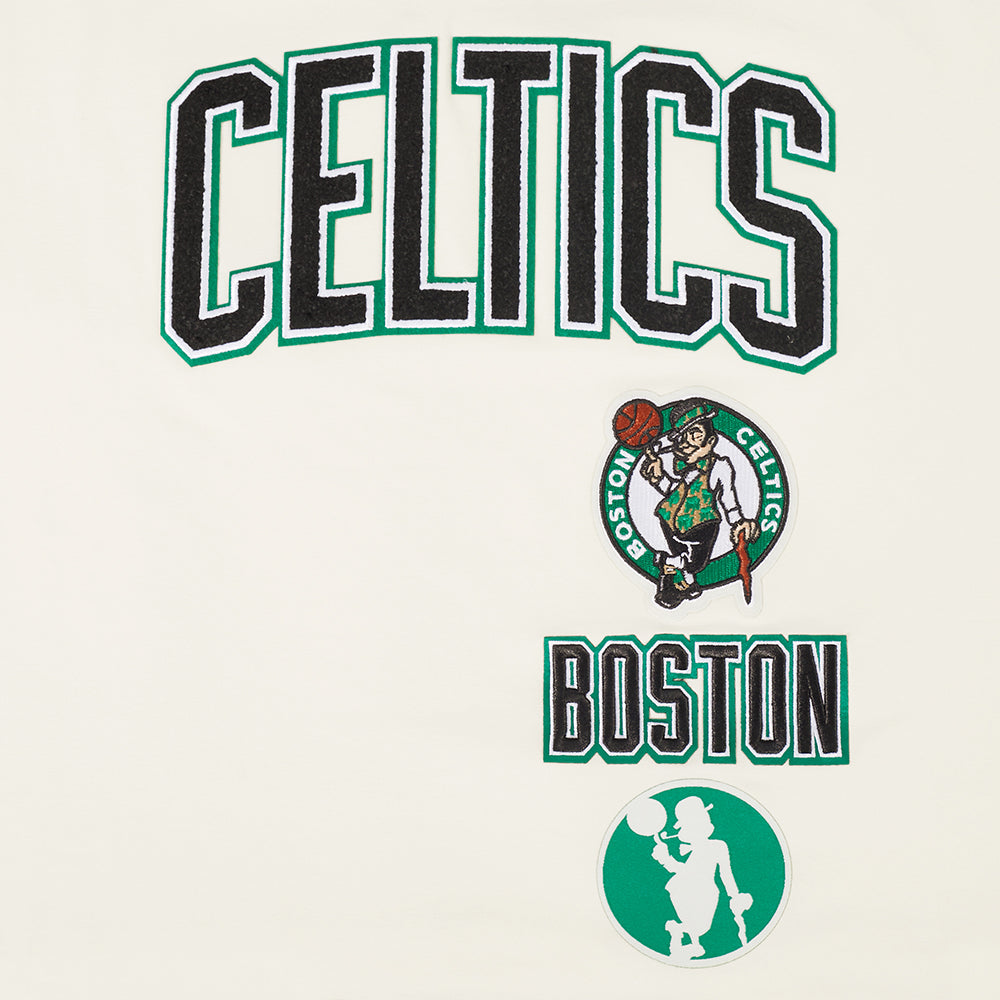 NBA BOSTON CELTICS RETRO CLASSICS WOMEN'S SHIRT (EGGSHELL)