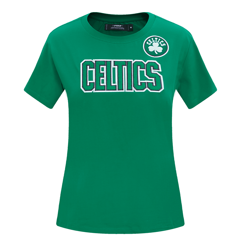 NBA BOSTON CELTICS CLASSIC SHORT SLEEVE WOMEN'S SLIM FIT TEE (KELLY GREEN)